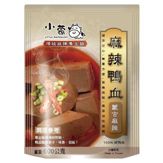 小蒙牛蒙古麻辣鴨血600g