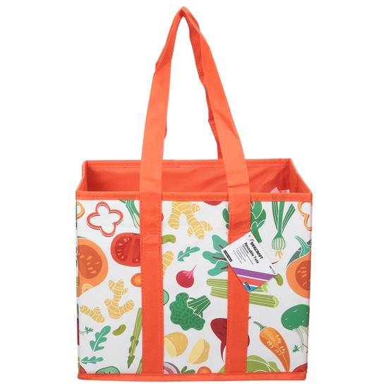 Skilcraft Capacity Grocery Collapsible Reusable Tote Bag