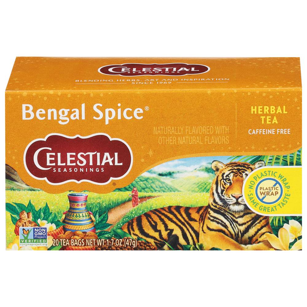 Celestial Seasonings Bengal Spice Herbal Tea (1.7 oz, 20 ct)