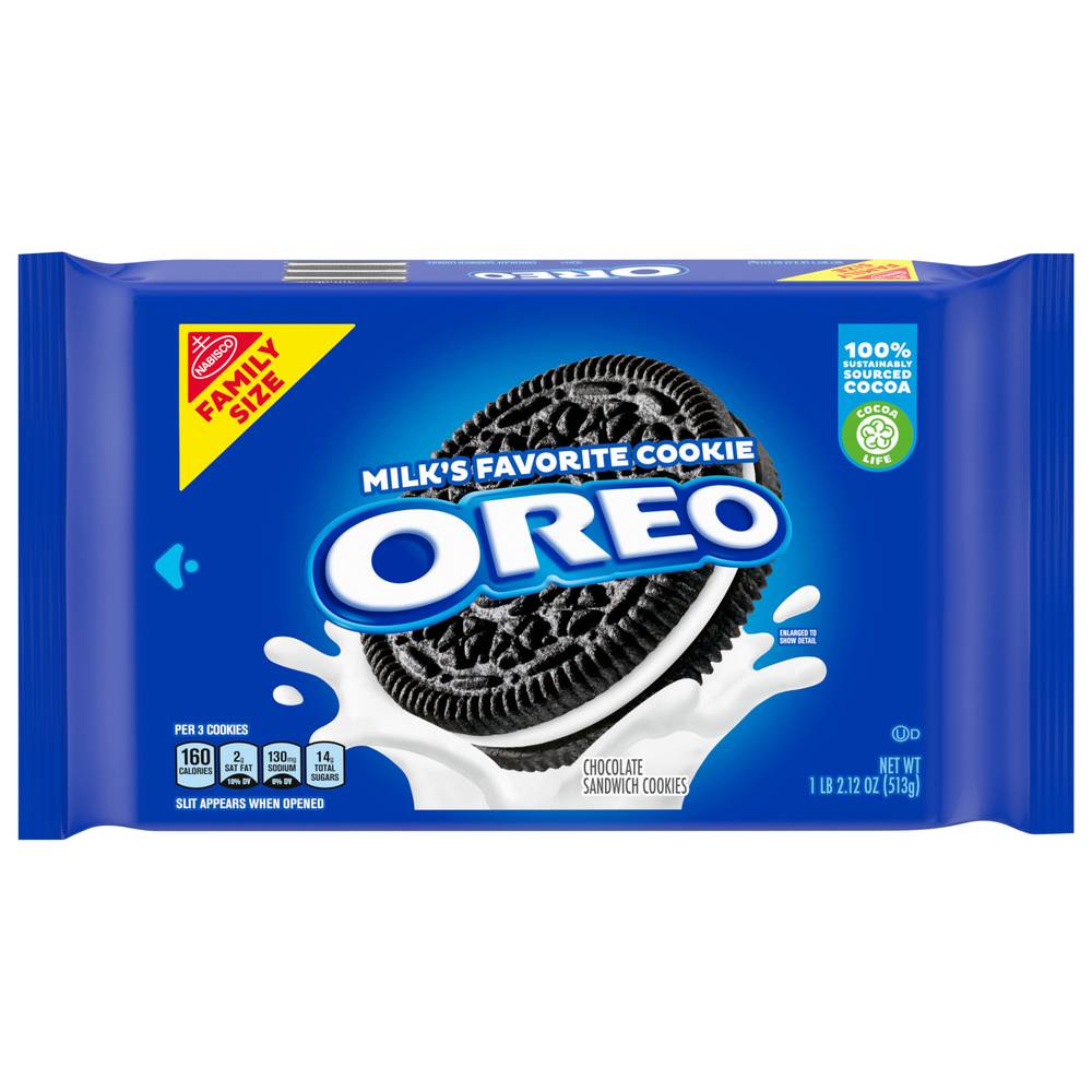Oreo Family Size Sandwich Cookies