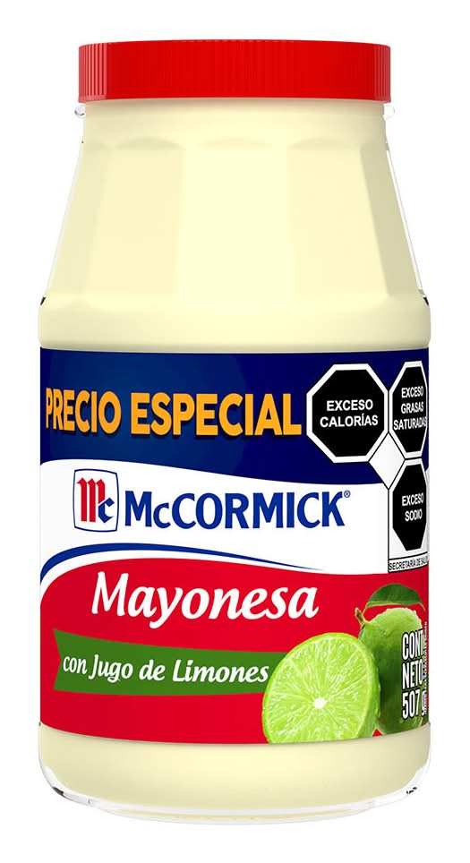 McCormick · Mayonesa con jugo de limones (507 g)