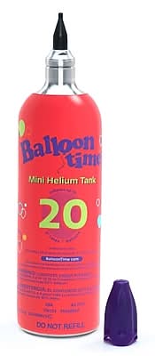 Balloon Time Mini Helium Tank, Pink (444960)