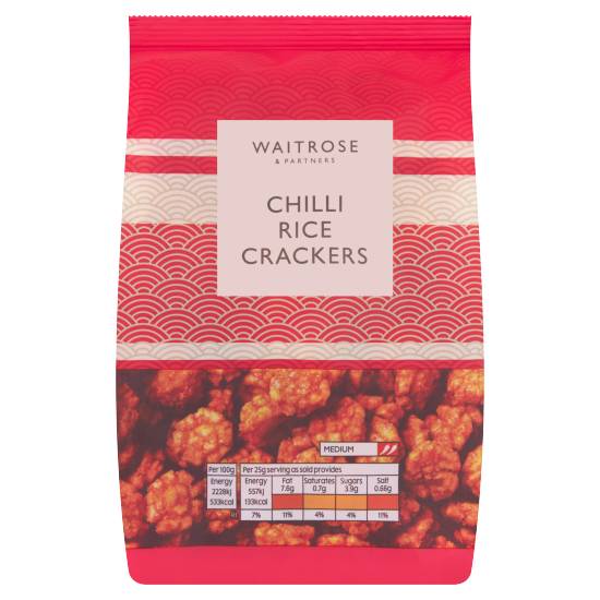 Waitrose Chilli Rice Crackers