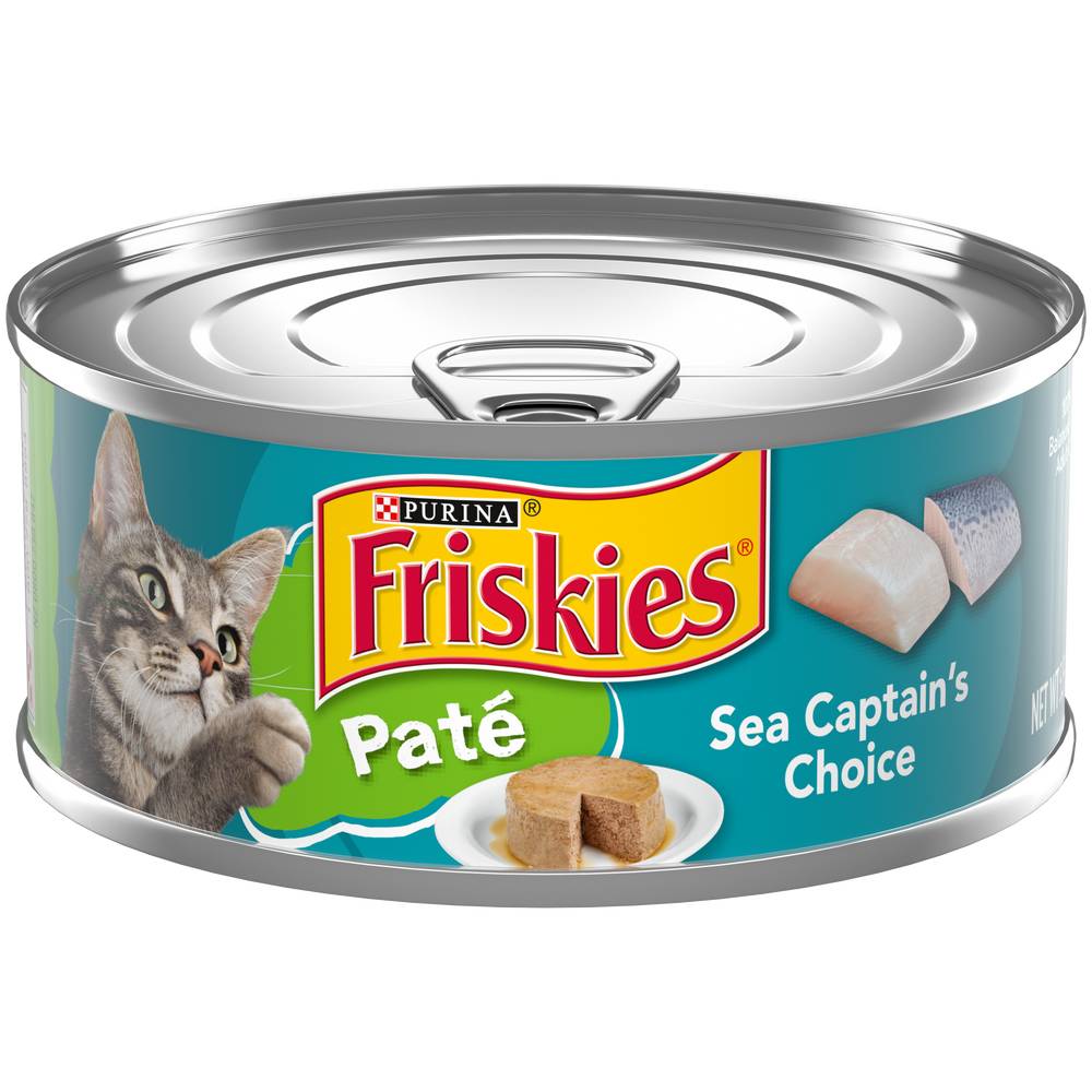 Purina Friskies Pate Sea Captain's Choice Wet Cat Food (5.5 oz)