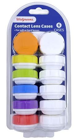 Walgreens Contact Lens Case (0.17 lbs, 6 ct)