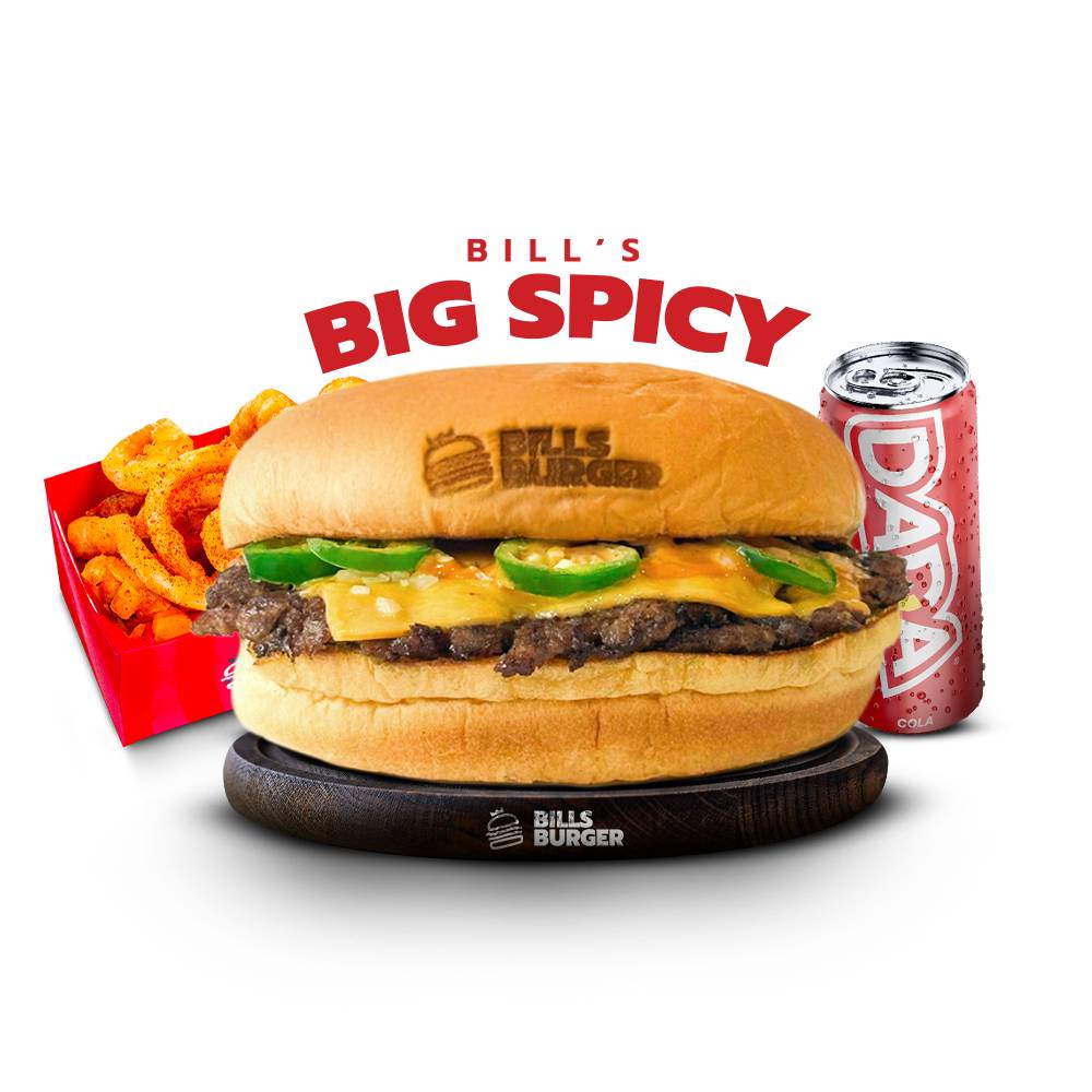 Menu  Bill's Spicy BIG