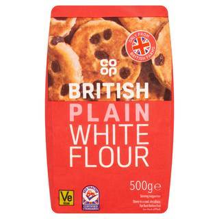 Co Op Plain White Flour 500G
