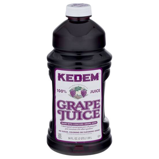 Kedem 100% Grape Juice (64 fl oz)