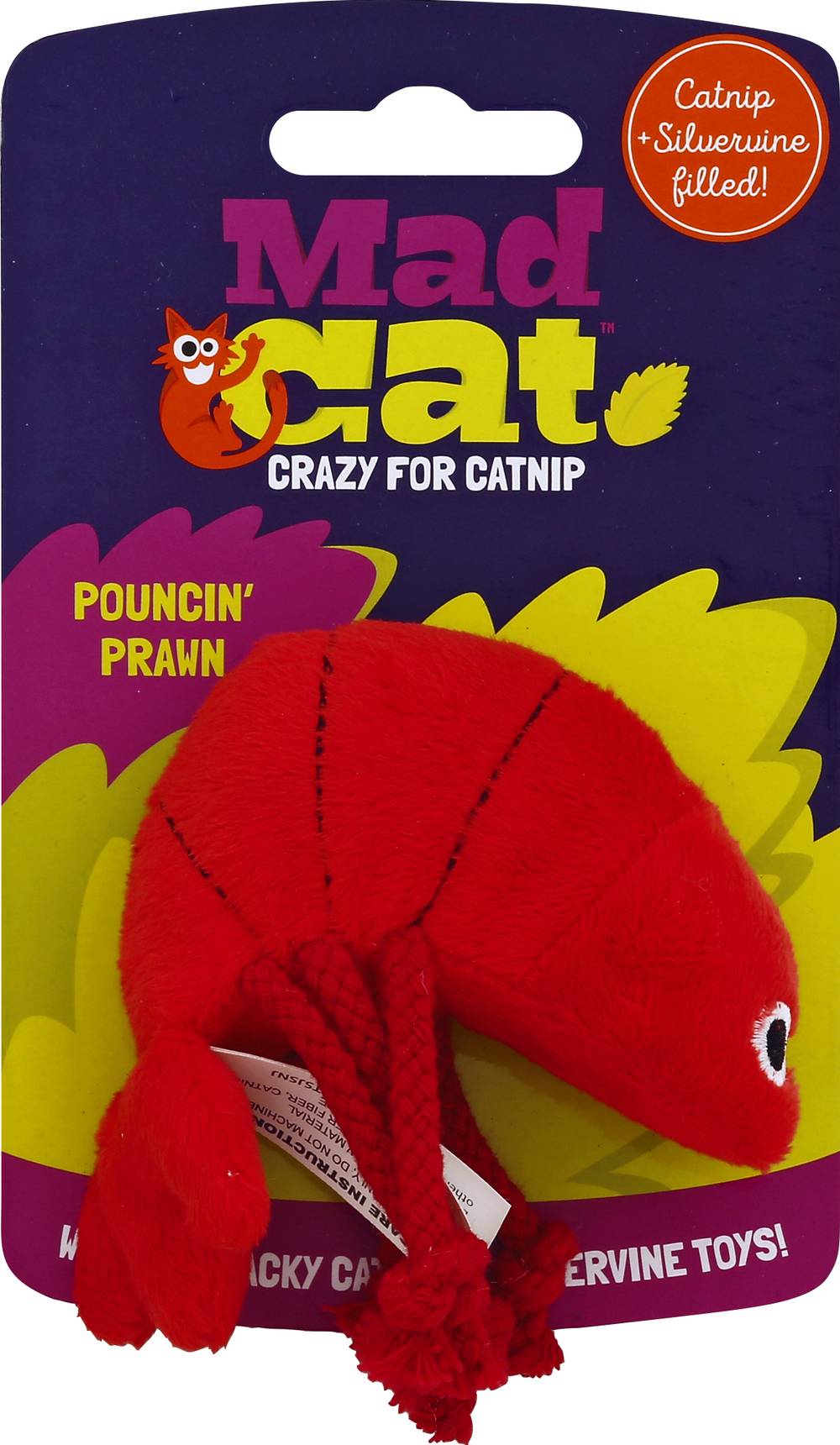 Mad Cat Crazy For Catnip Cat Toy (0.8 oz)