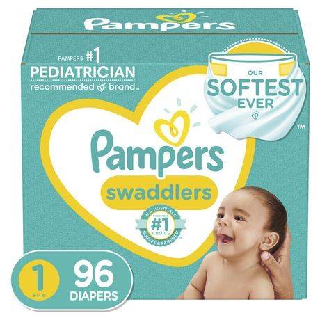 Pampers Swaddlers Diapers Super pack (96ct)
