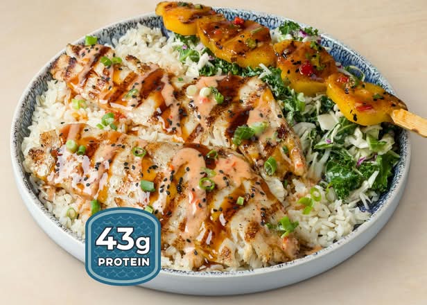 ISLAND TERIYAKI GRILLED WILD ROCKFISH PLATE
