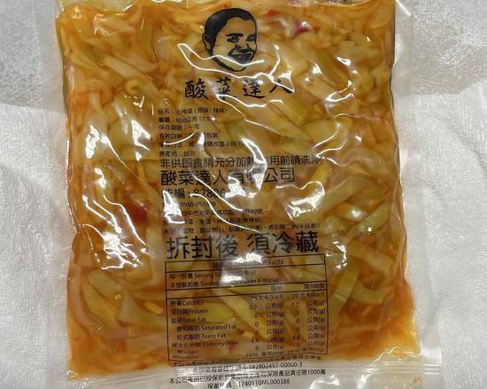 淡榨菜(辣味)1包600g(小曼有機養生蛋糖炒栗子/D012-13)