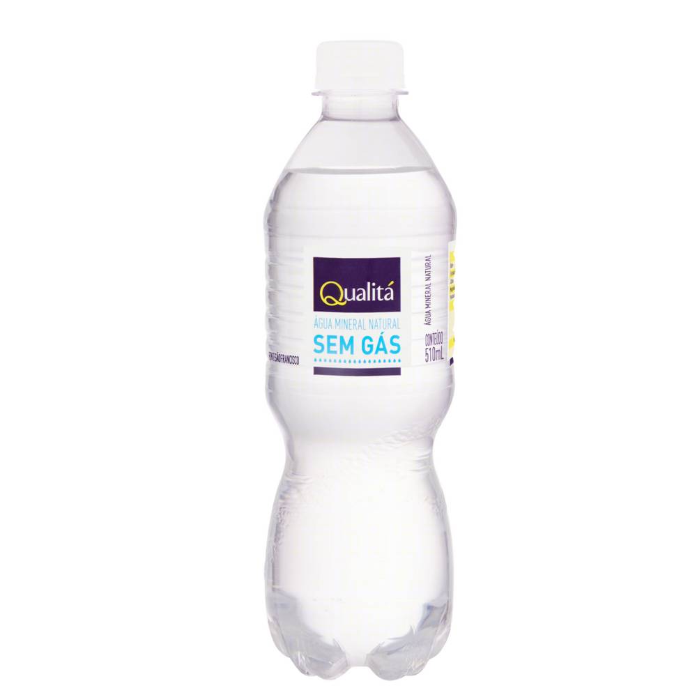 Qualitá água mineral sem gás (510 ml)