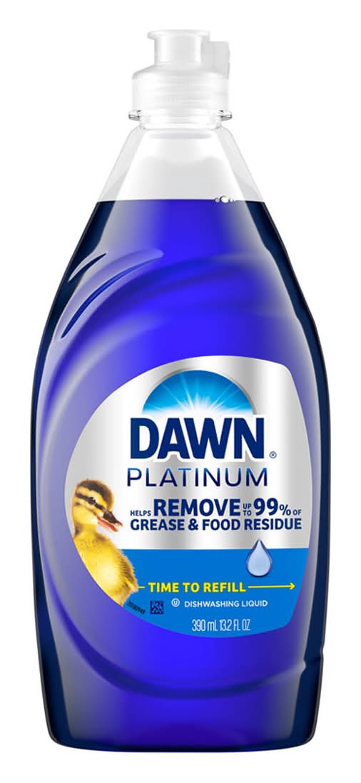 Dawn Platinum Dishwashing Liquid, Fresh Rain (13.2 fl oz)