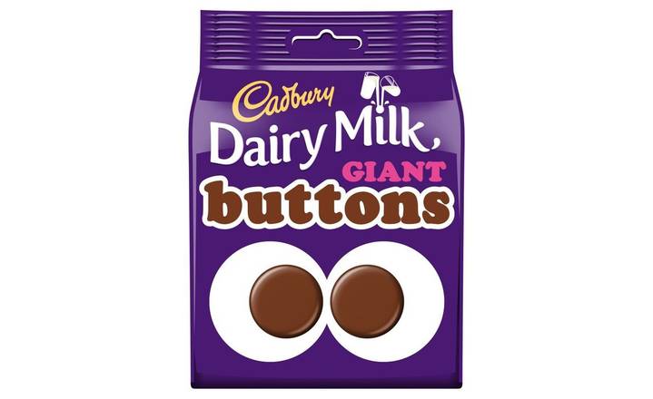 Cadbury Dairy Milk Giant Buttons Sharing Bag 119g (383356) 