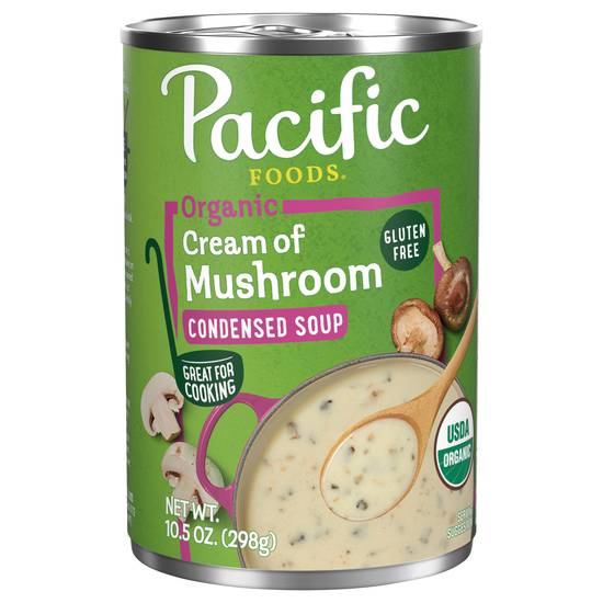 Pacific Foods Organic Cream Of Mushroom Condensed Soup