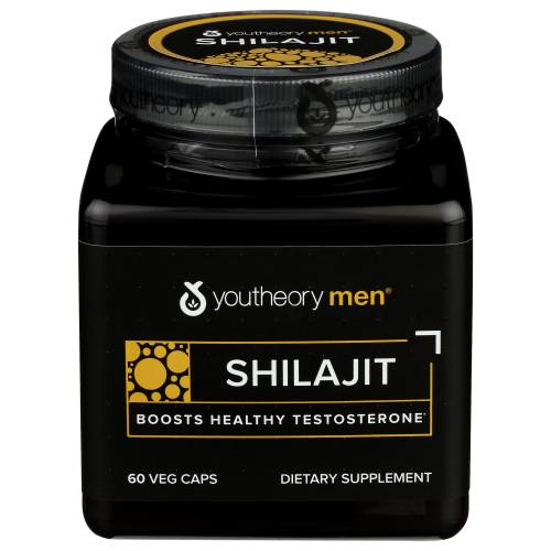 Youtheory Men's Shilajit Supplement Capsules (60 ct)