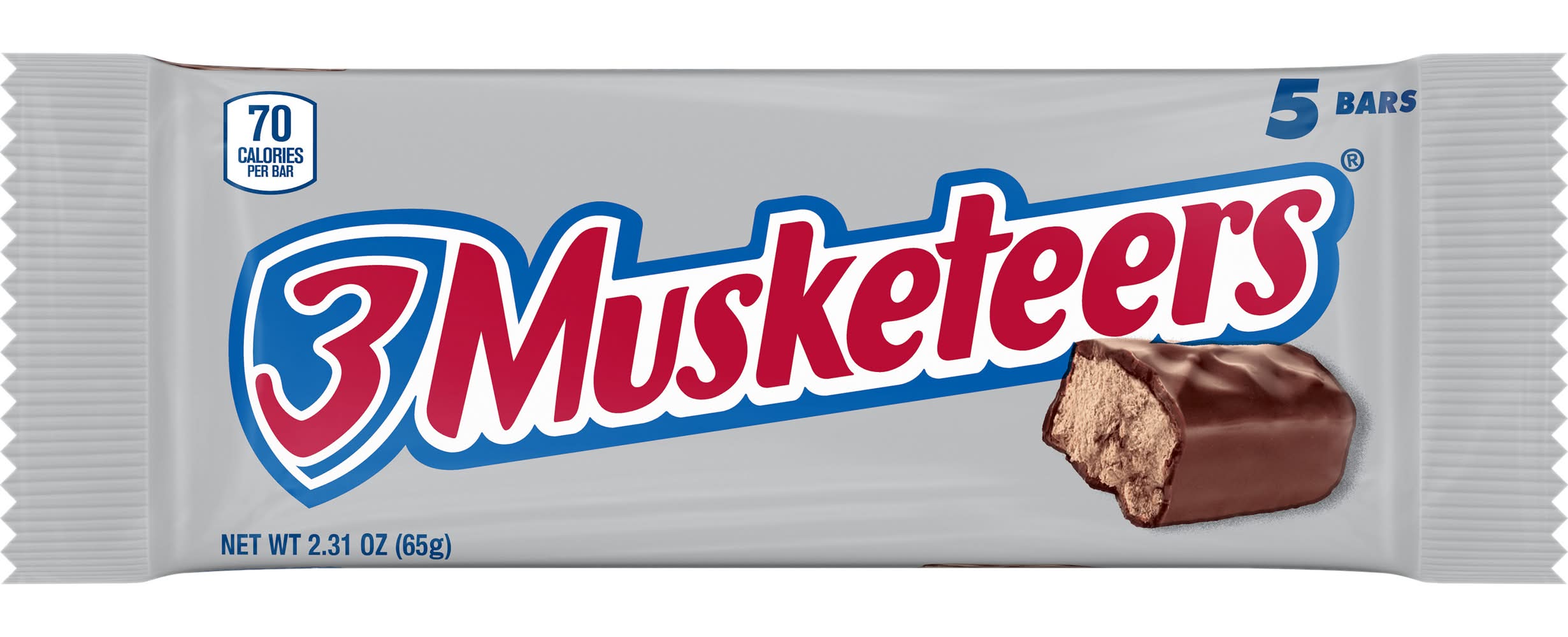 3 Musketeers Chocolate Bars (2.31 oz, 5 ct)