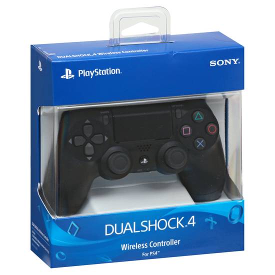 Playstation Dualshock 4 Jet Black Wireless Controller