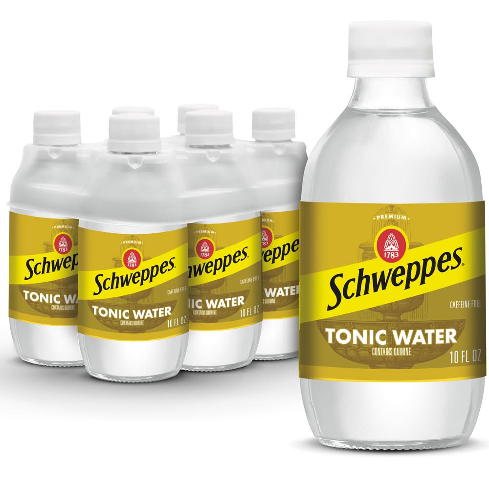 Schweppes Tonic Water (6 x 10 fl oz)