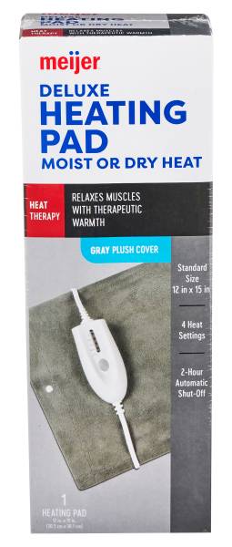 Meijer Standard Heating Pad, 12x15 in