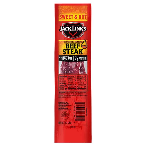 Jack Link's Sweet & Hot Beef Steak 2oz