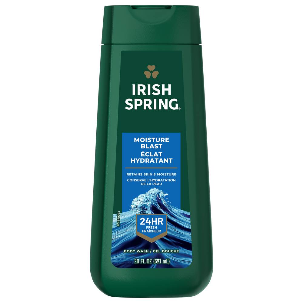 Irish Spring Moisture Blast Moisturizing Face & Body Wash