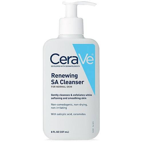 CeraVe Renewing SA Body Cleanser Fragrance Free Body Wash - 8.0 fl oz
