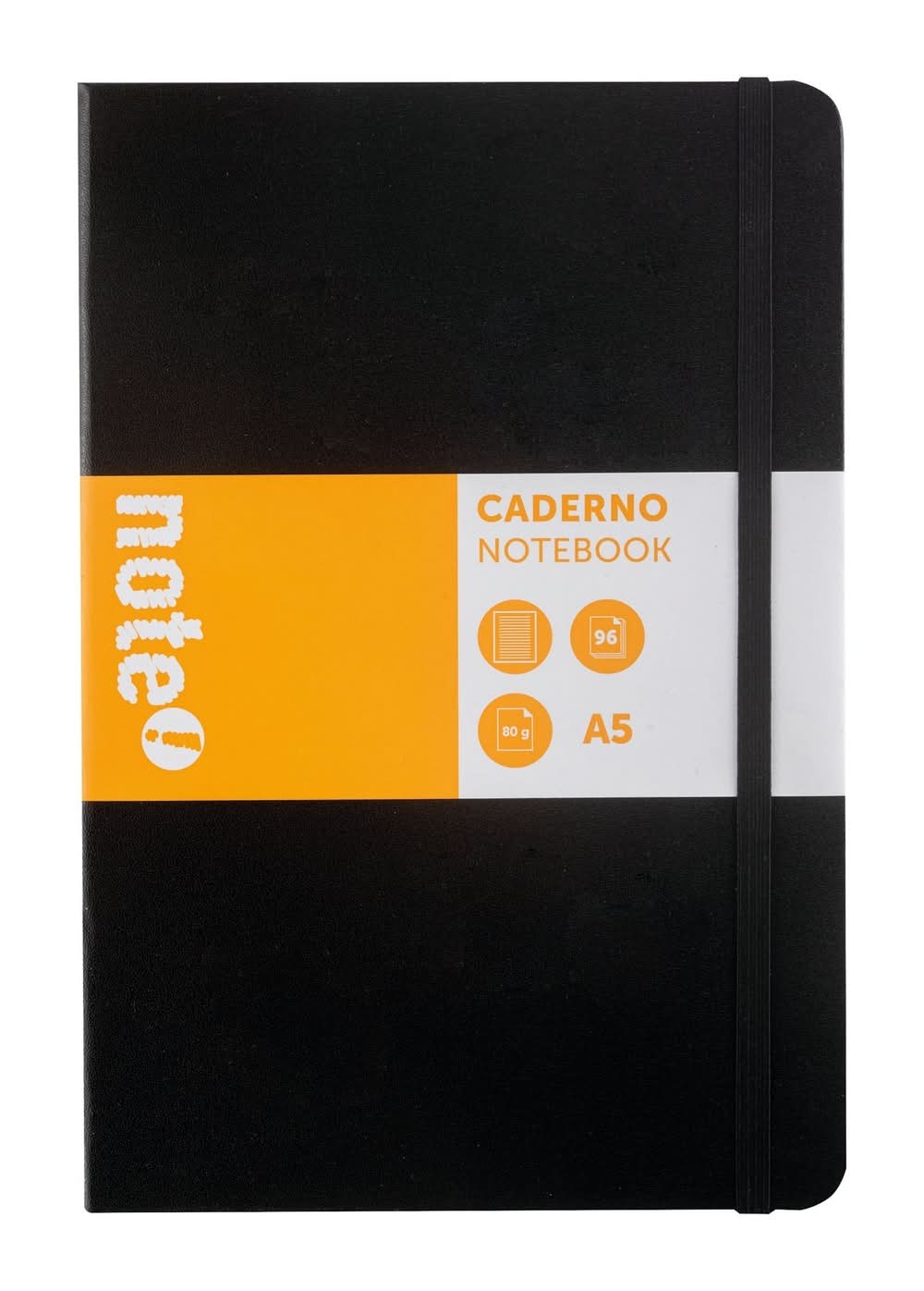 Caderno Agrafado com Elástico A5 Pautado