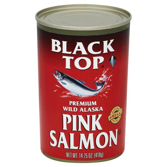 Black Top Premium Wild Alaska Pink Salmon (14.75 oz)
