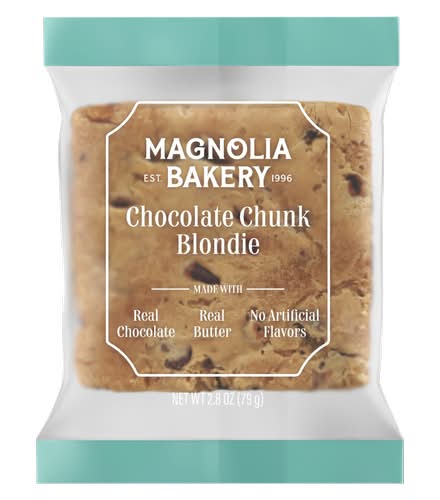 Magnolia Bakery Chocolate Chunk Blondie (2.8 oz)