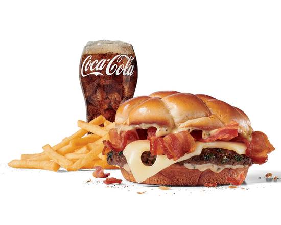 Large Bacon & Swiss Buttery Jack® Combo