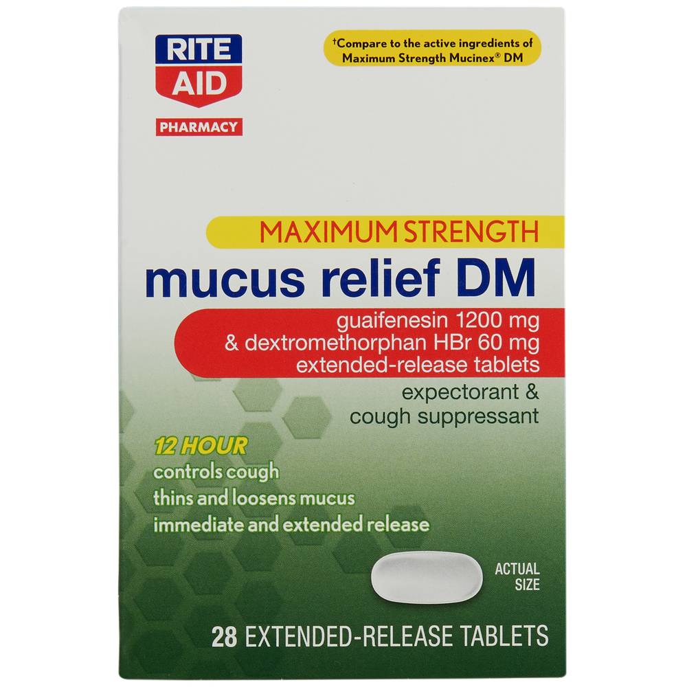 Rite Aid Macus Relief Dm- Maximum Strength (28 ct)