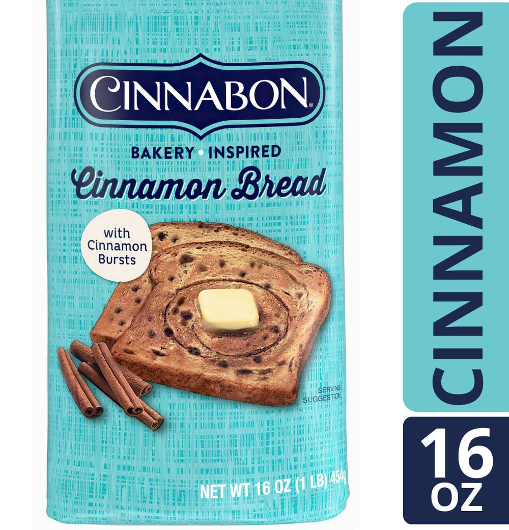 Cinnabon Cinnamon Bread With Cinnamon Bursts (16 oz)