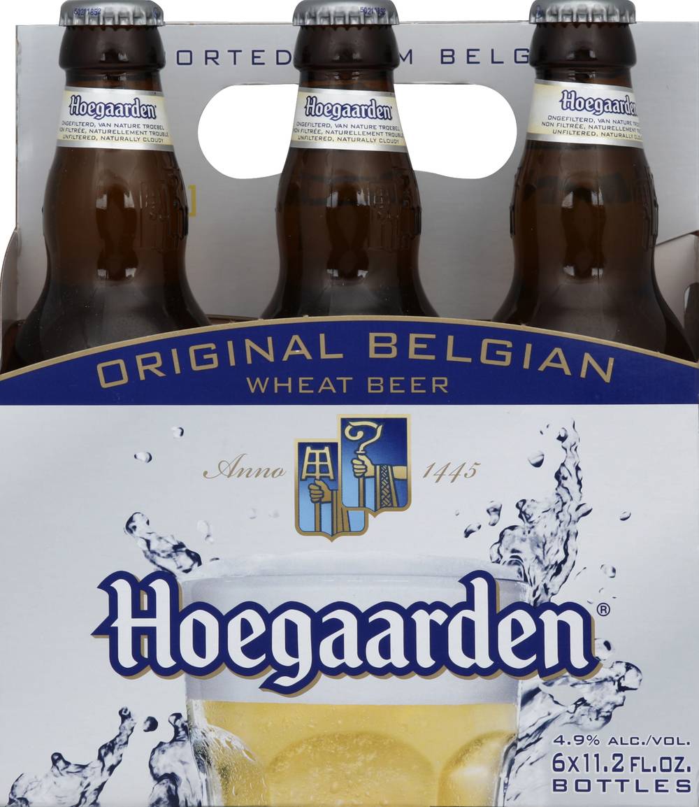 Hoegaarden Original Beer (6 x 11.2 fl oz)