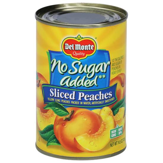 Del Monte No Sugar Added Sliced Peaches