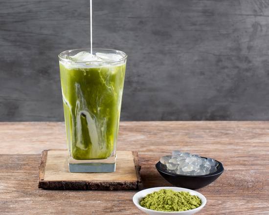 Uji Matcha Green Tea with Oat Milk
