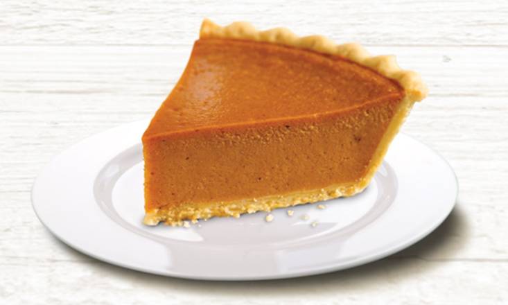 Harvest Pumpkin Pie - Slice