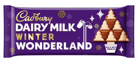 Cadbury Dairy Milk Winter Wonderland Chocolate Bar (100g)