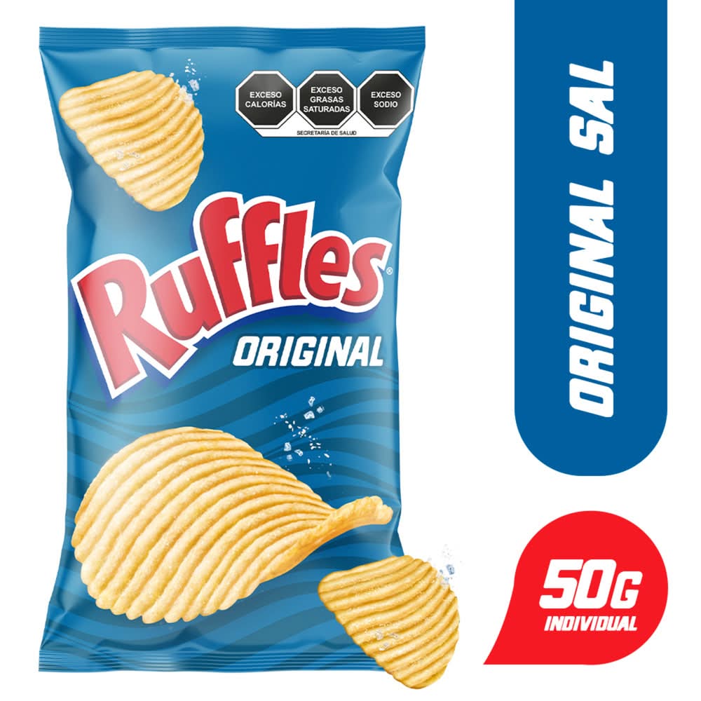 Ruffles · Papas sabor original (50 g)
