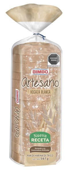 Bimbo · Artesano pan blanco original (567 g)