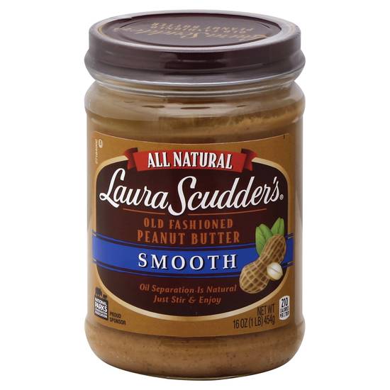 Laura Scudder's Old Fashioned Smooth Peanut Butter