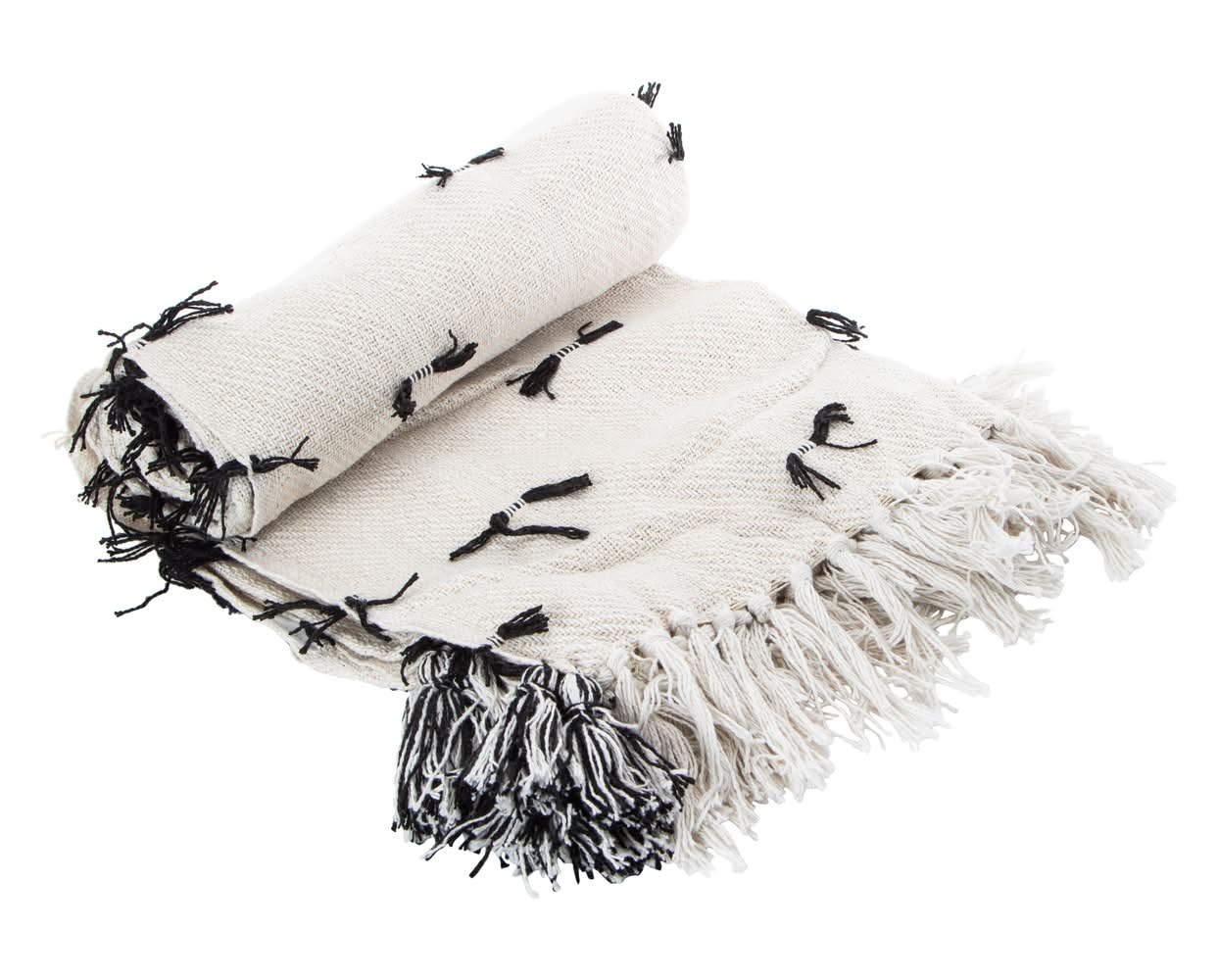 Cotton Woven Throw Blanket 50in x 60in