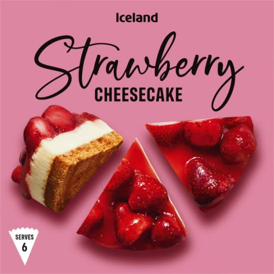 Iceland Strawberry Cheesecake (6 pack)