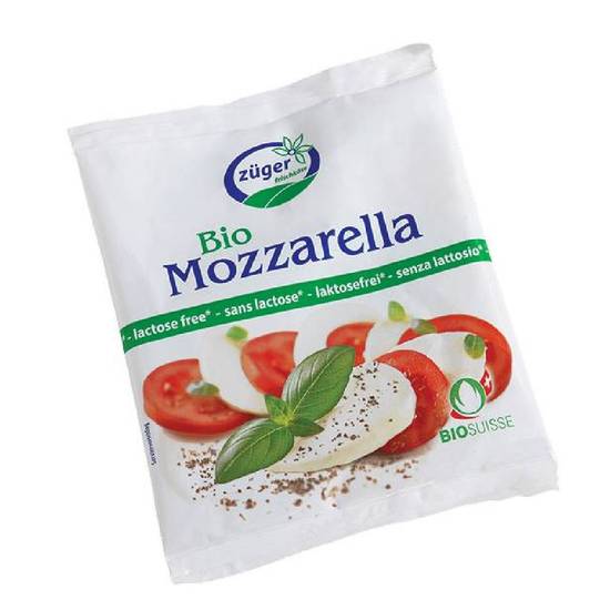 Mozzarella ss lactose 100g - ZUGER - BIO