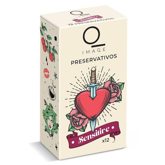 Preservativos Sensitive Imaqe Caja (12 unidades))