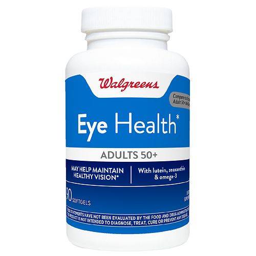 Walgreens Adult 50+ Eye Health Softgel - 90.0 ea