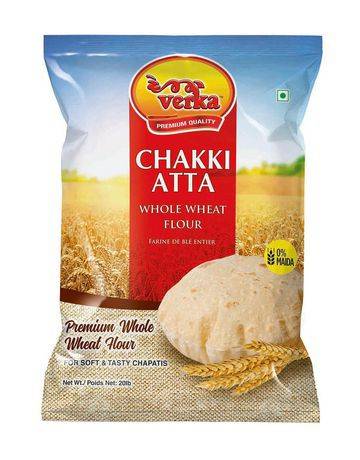 Verka Chakki Atta Premium Wheat Flour (9.07 kg)