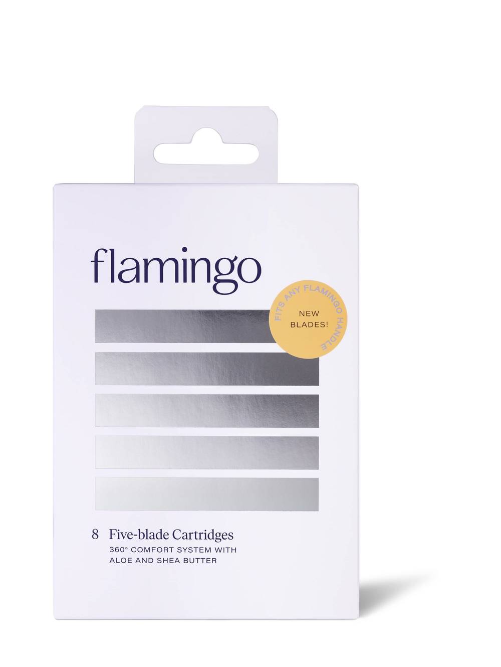 Flamingo Womens Razor Blade Refills, 8 CT