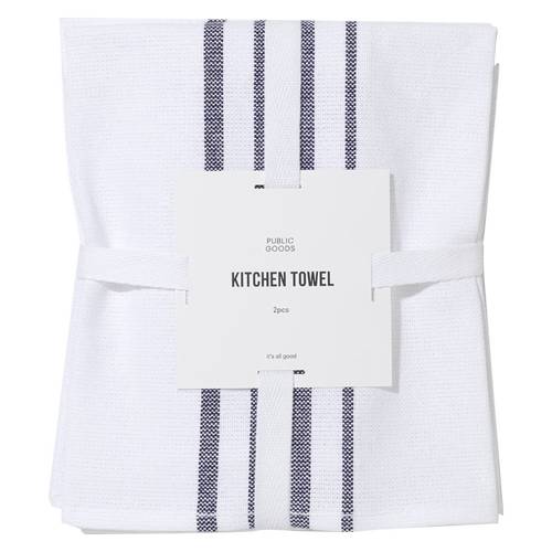 Public Goods Cotton Kitchen Towels (2 ct)
